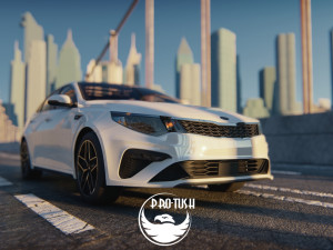 KIA OPTIMA 2019 3D मॉडल