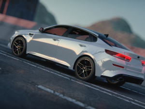 KIA OPTIMA 2019 3D मॉडल