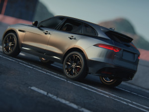 Jaguar F-Pace S 2017 3D Модель