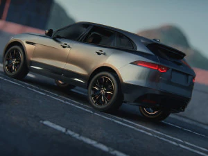 Jaguar F-Pace S 2017 3D Model