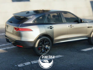 Jaguar F-Pace S 2017 3D Model
