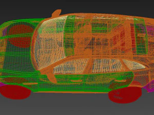 Jaguar F-Pace S 2017 3D Model