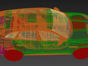 Jaguar F-Pace S 2017 3D Model