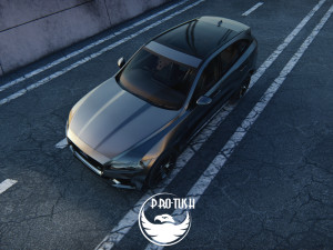 Jaguar F-Pace S 2017 3D Модель