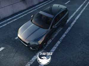 Jaguar F-Pace S 2017 3D Model