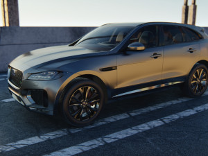 Jaguar F-Pace S 2017 3D Модель