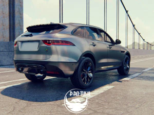 Jaguar F-Pace S 2017 3D Model