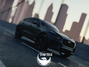 Jaguar F-Pace S 2017 3D Модель