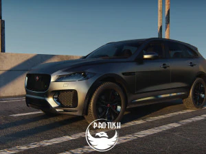 Jaguar F-Pace S 2017 3D Model