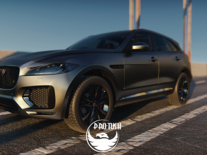 Jaguar F-Pace S 2017 3D Модель