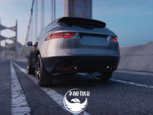 Jaguar F-Pace S 2017 3D Model