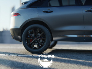 Jaguar F-Pace S 2017 3D Модель