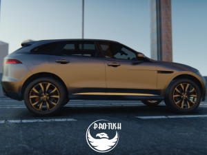 Jaguar F-Pace S 2017 3D Модель