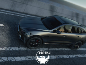 Jaguar F-Pace S 2017 3D Модель