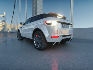 Land rover evoque 3D मॉडल