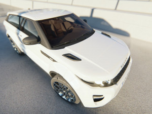 Land rover evoque 3D मॉडल