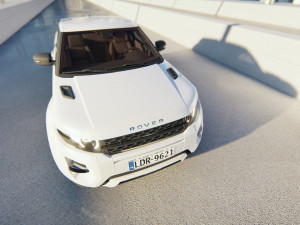 Land rover evoque 3D मॉडल