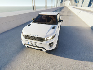 Land rover evoque 3D मॉडल