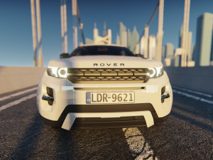Land rover evoque 3D मॉडल