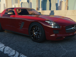 Mercedece benz sls amg 3D Model