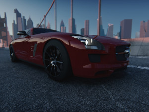 Mercedece benz sls amg 3D Model