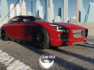 Mercedece benz sls amg 3D Model