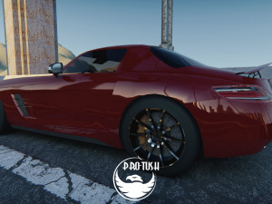 Mercedece benz sls amg 3D Model