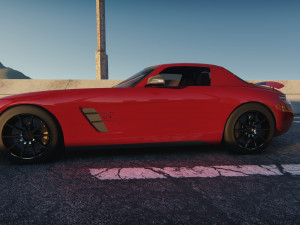 Mercedece benz sls amg 3D Model