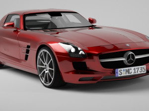 Mercedece benz sls amg 3D Model