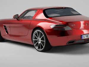 Mercedece benz sls amg 3D Model