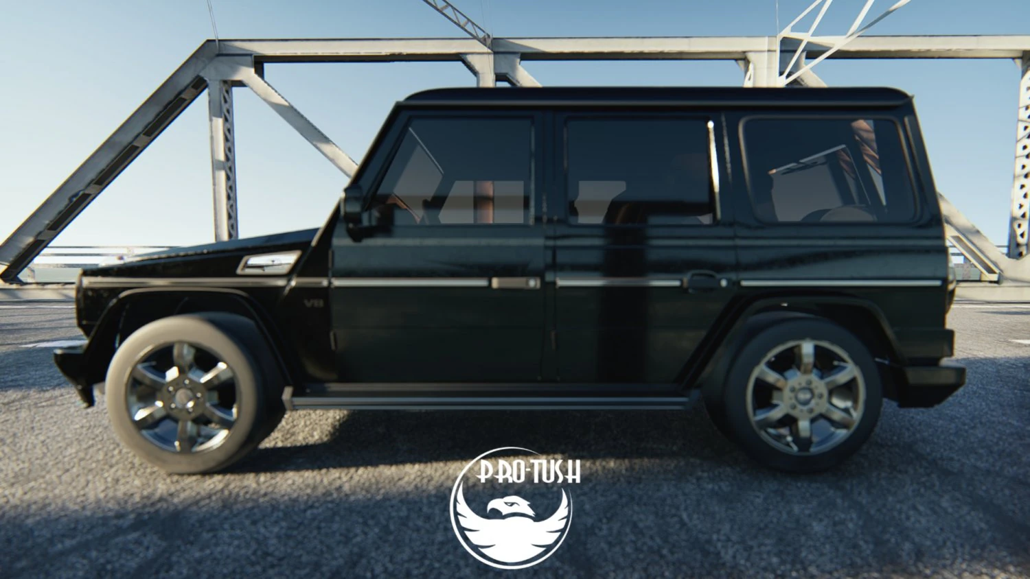 Mercedes Benz G class 3D Model .c4d .max .obj .3ds .fbx .stl .blend