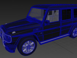 Mercedes Benz G class 3D मॉडल