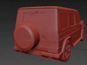 Mercedes Benz G class 3D मॉडल