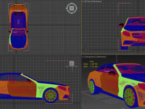 Mercedes Benz S63 3D Model