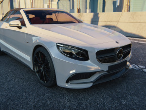 Mercedes Benz S63 3D 模型