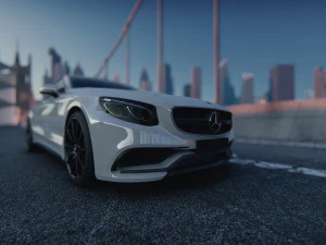 Mercedes Benz S63 3D Model