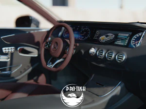 Mercedes Benz S63 3D Model