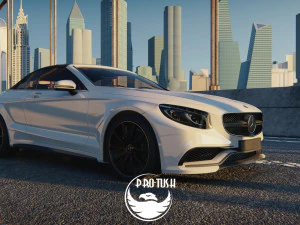 Mercedes Benz S63 3D Model