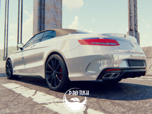 Mercedes Benz S63 3D 模型