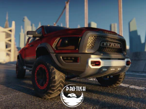 Ram 1500 Rebel TRX 3D Model