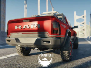 Ram 1500 Rebel TRX 3D Model
