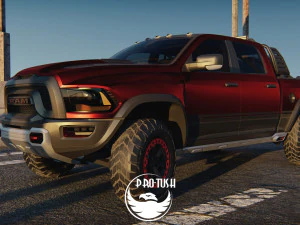 Ram 1500 Rebel TRX 3D Model