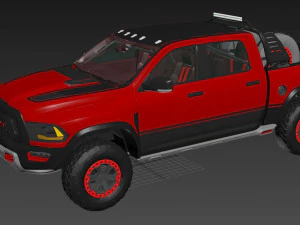 Ram 1500 Rebel TRX 3D Model