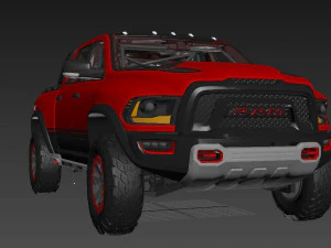 Ram 1500 Rebel TRX 3D Model