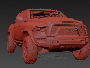 Ram 1500 Rebel TRX 3D 모델
