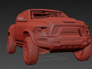 Ram 1500 Rebel TRX 3D Model
