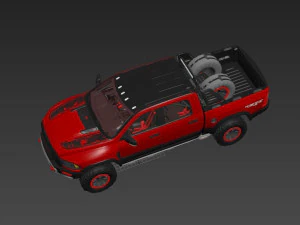 Ram 1500 Rebel TRX 3D Model