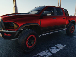 Ram 1500 Rebel TRX 3D Model