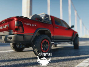 Ram 1500 Rebel TRX 3D Model