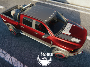 Ram 1500 Rebel TRX 3D 모델